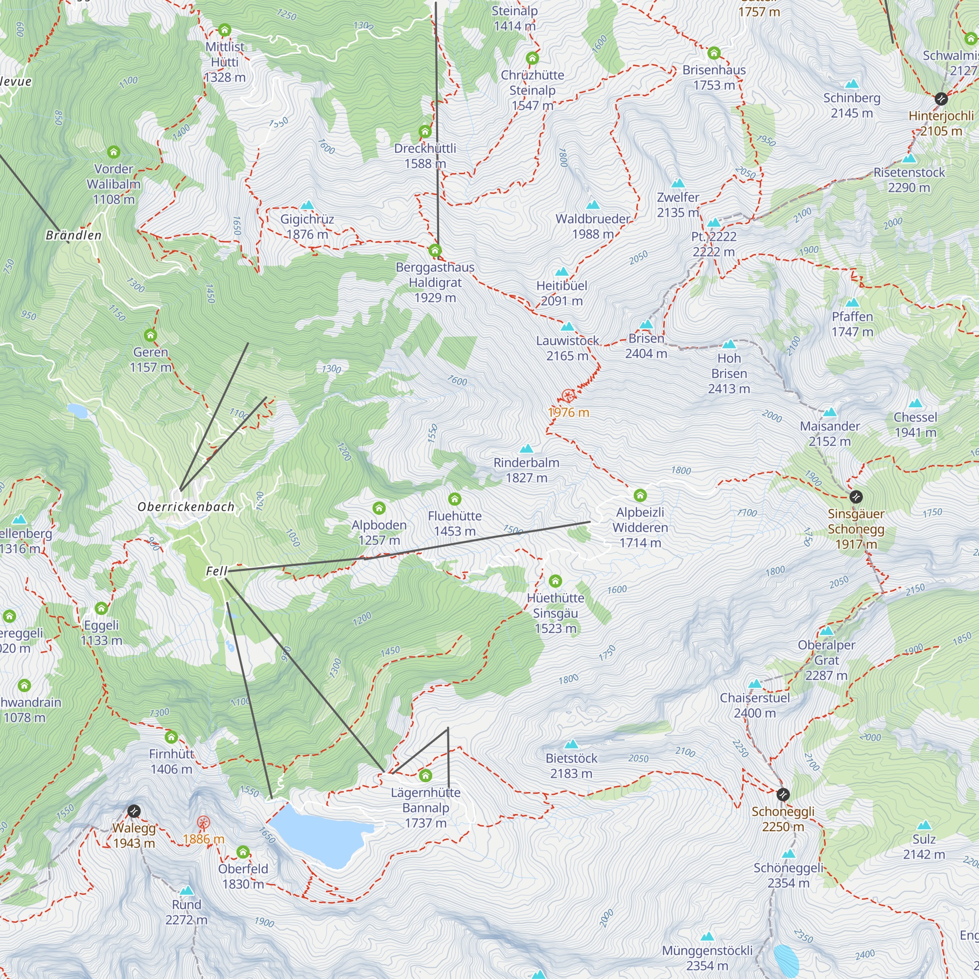 Bitzistein map