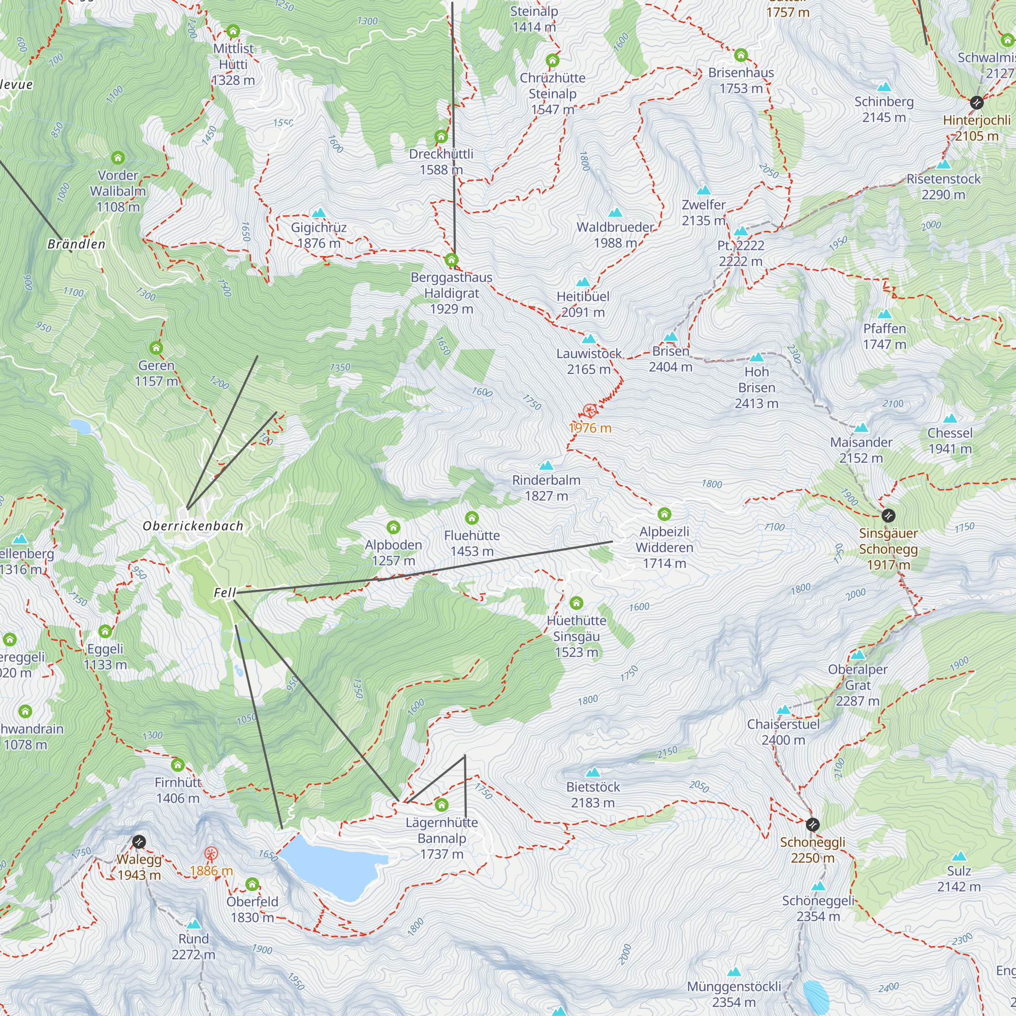 Bitzistein map