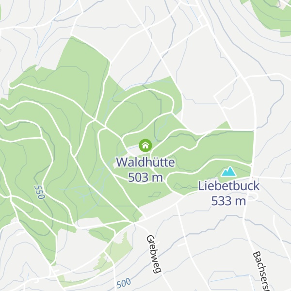 Map of Waldhütte