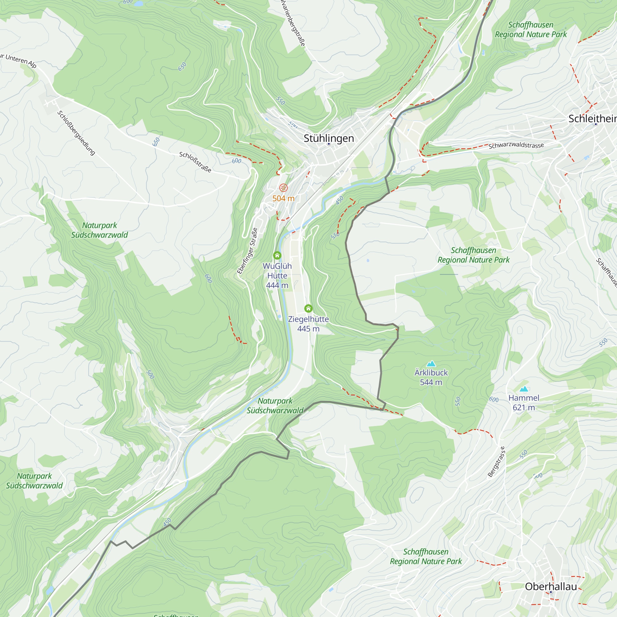 Ziegelhütte map