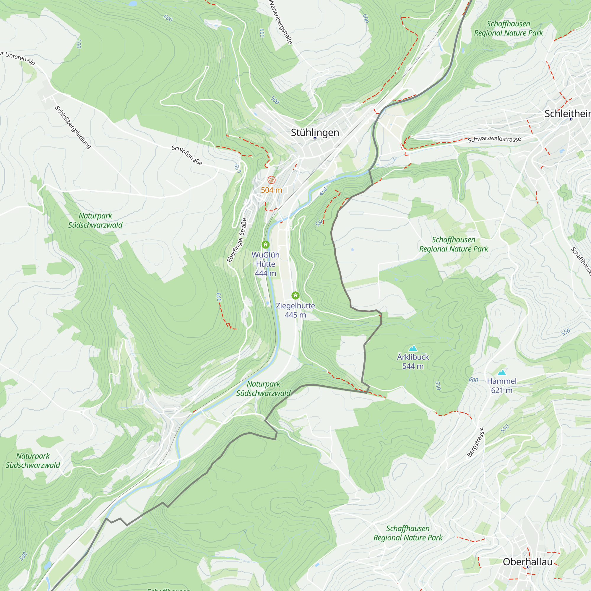 Ziegelhütte map