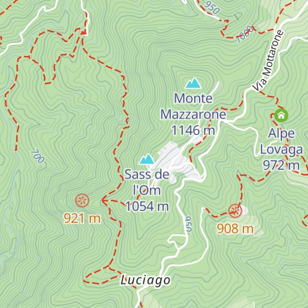 Map of Mazzaronetto