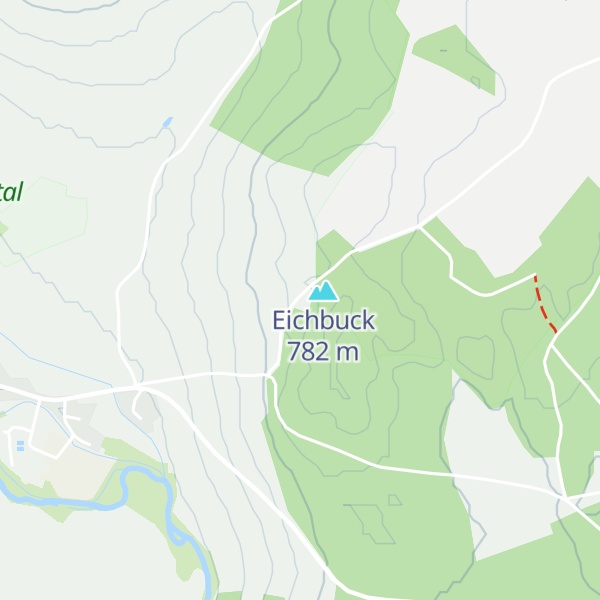 Map of Eichbuckhütte