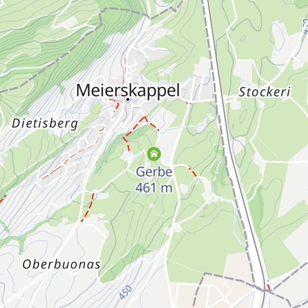 Map of Gerbe