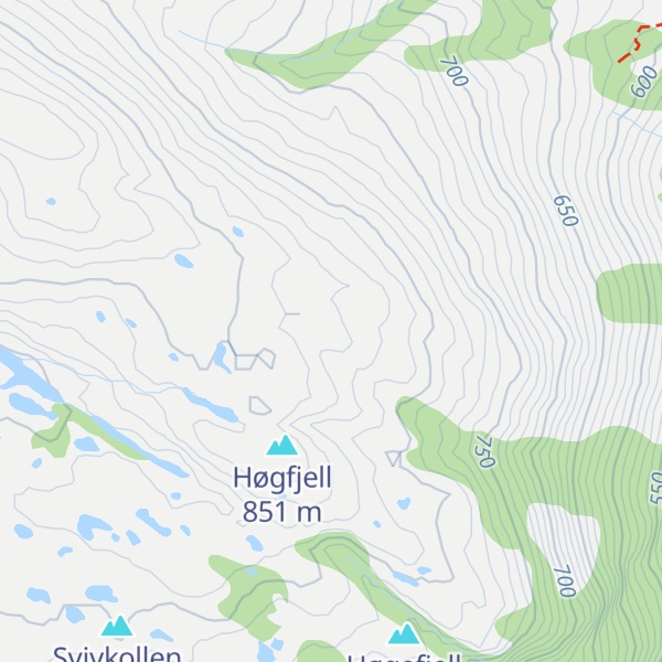 Map of Tor på nuten