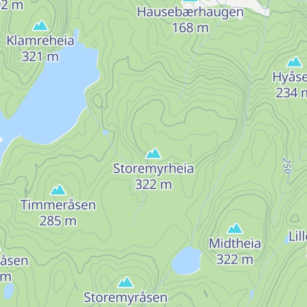 Map of Storemyrheia