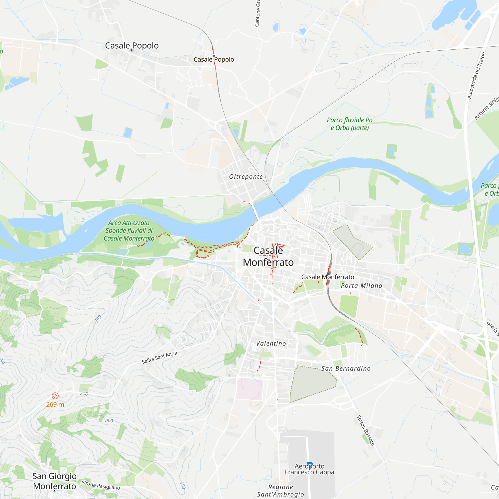 IAT Casale Monferrato map