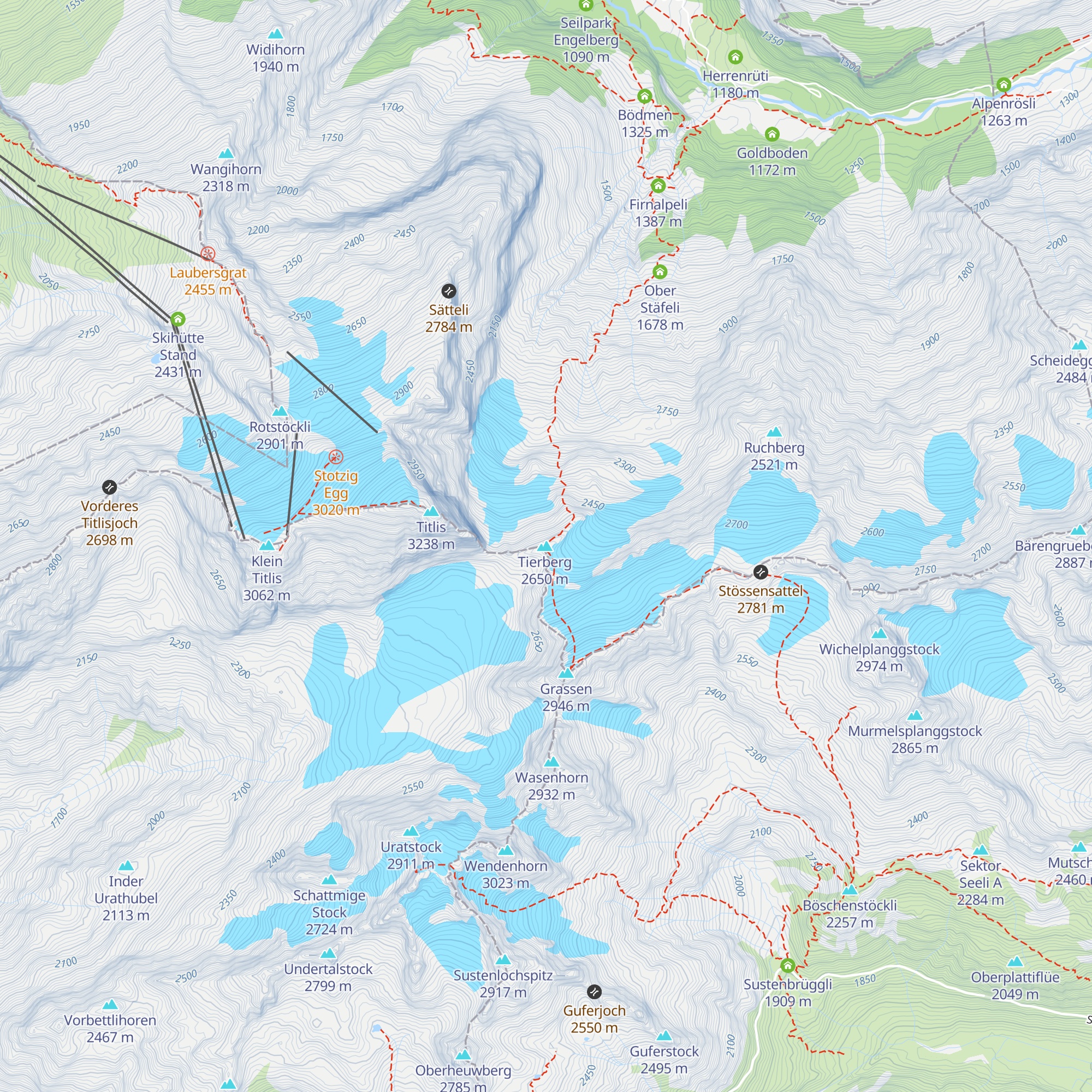Biwak am Grassen map