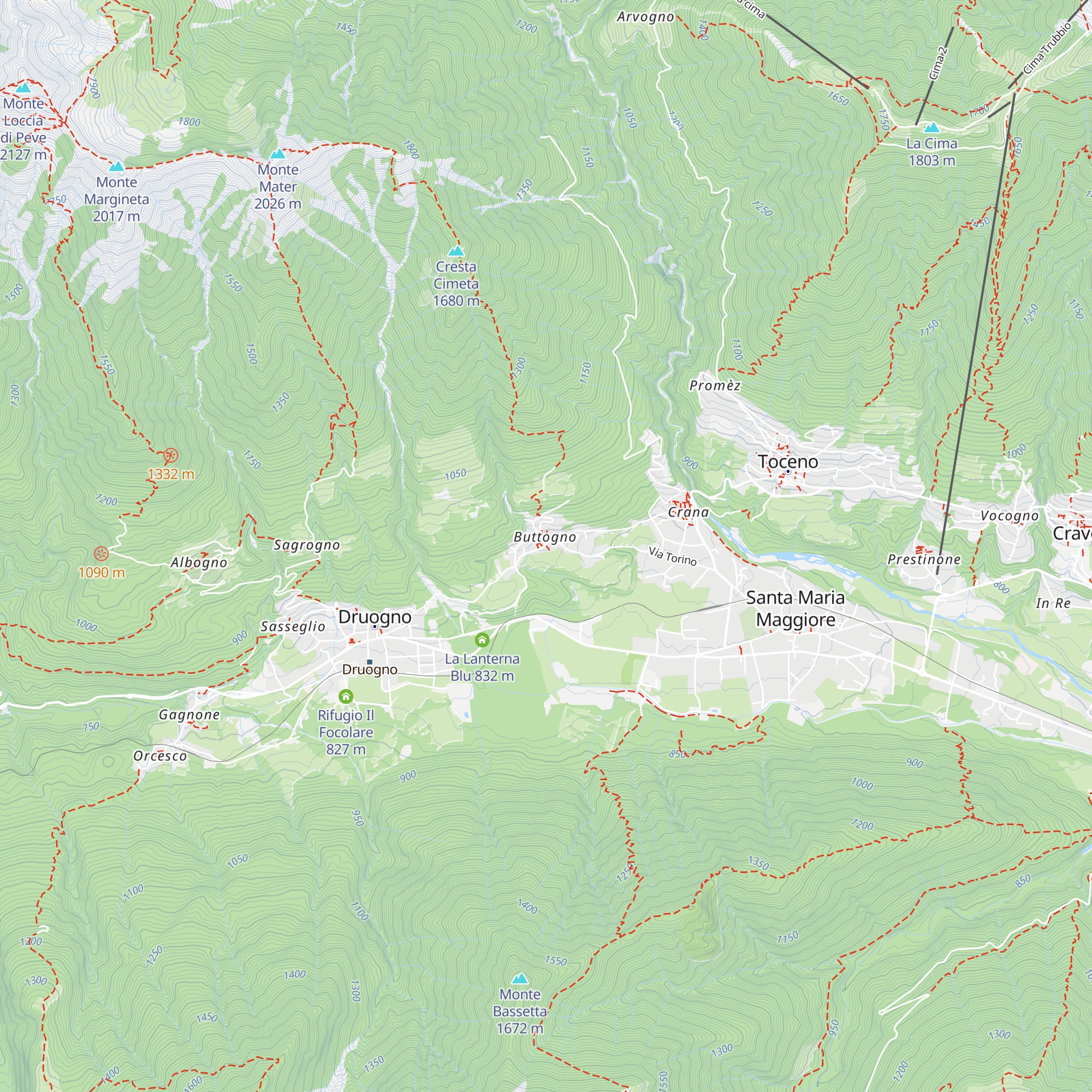 Centro visitatori Parco nazionale Val Grande map