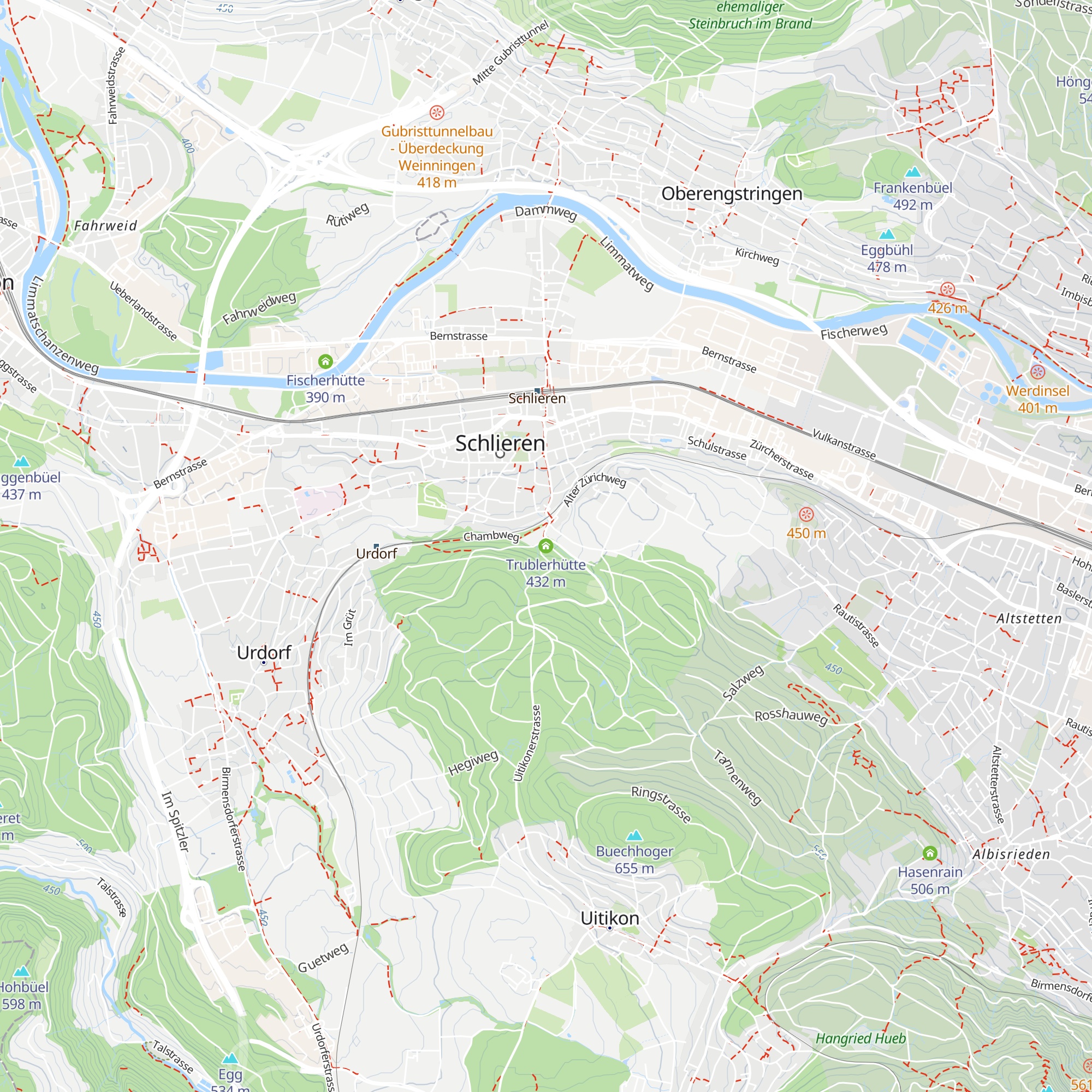 Trublerhütte map