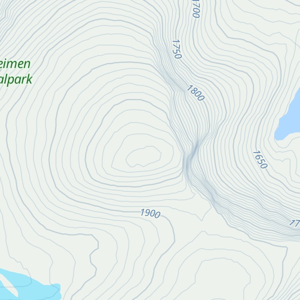 Map of Skauthøe