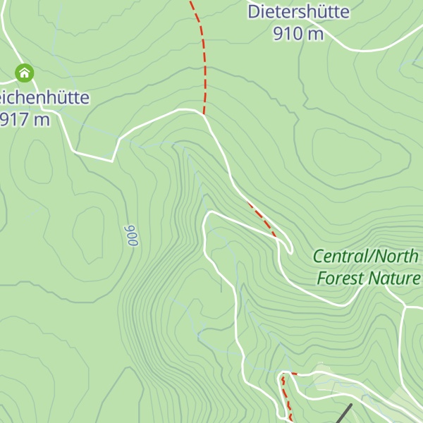 Map of Rindenhütte