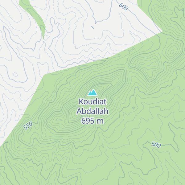 Map of Koudiat Abdallah