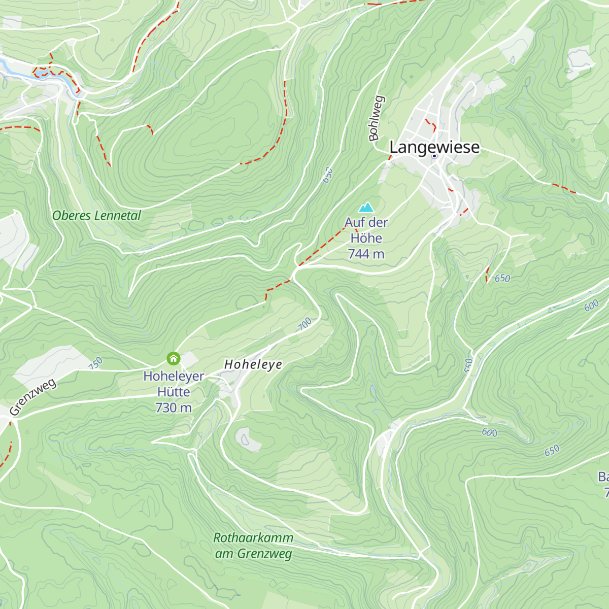 Bürgers Jagdhütte map