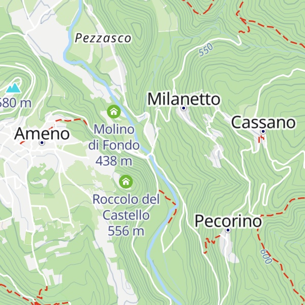 Map of Cappella degli Alpini