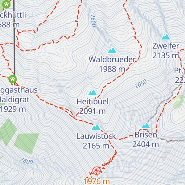 Map of Heitibüel