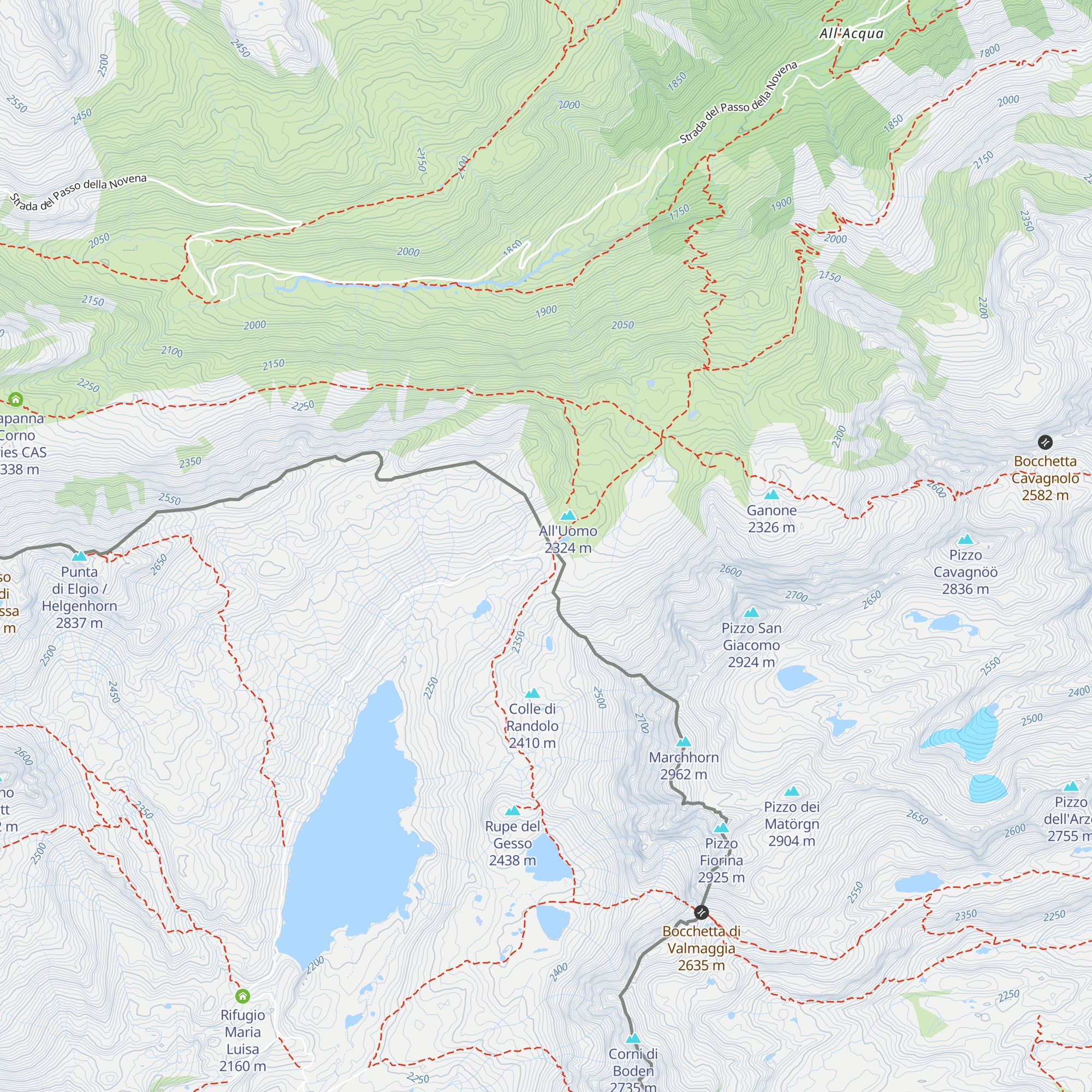 Ex caserma della finanza map