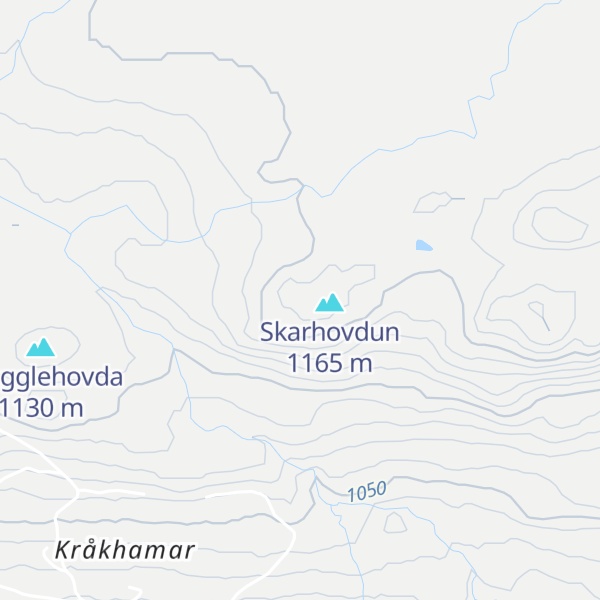 Map of Skurveberget