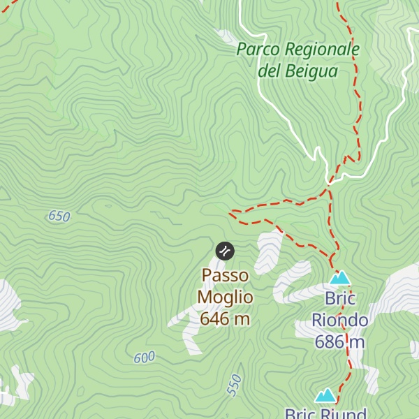 Map of Bric Eiraldo