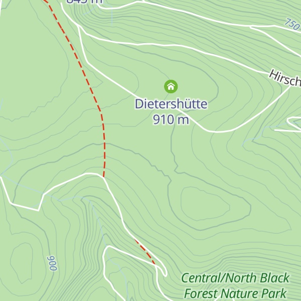 Map of Schneeschleifhütte