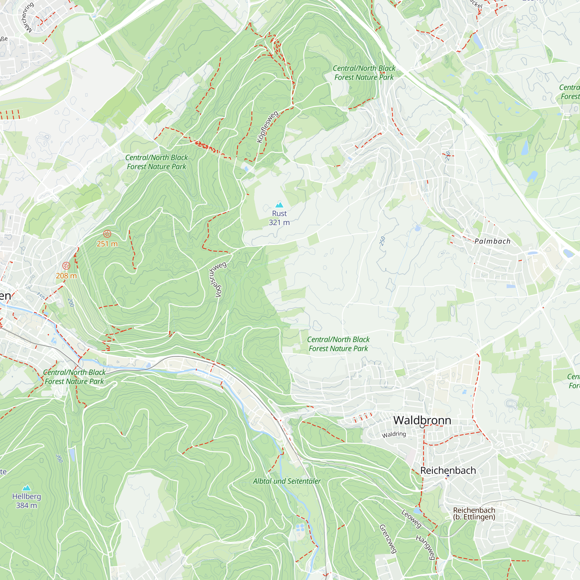 Wengertlenhütte map