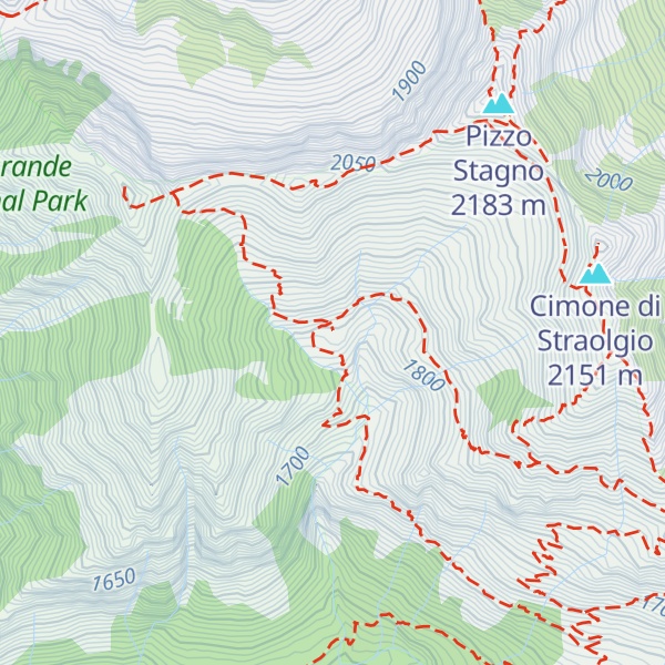 Map of Bivacco Alpe Straolgio