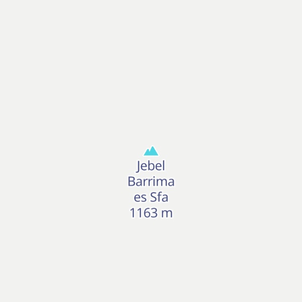 Map of Jebel Barrima es Sfa