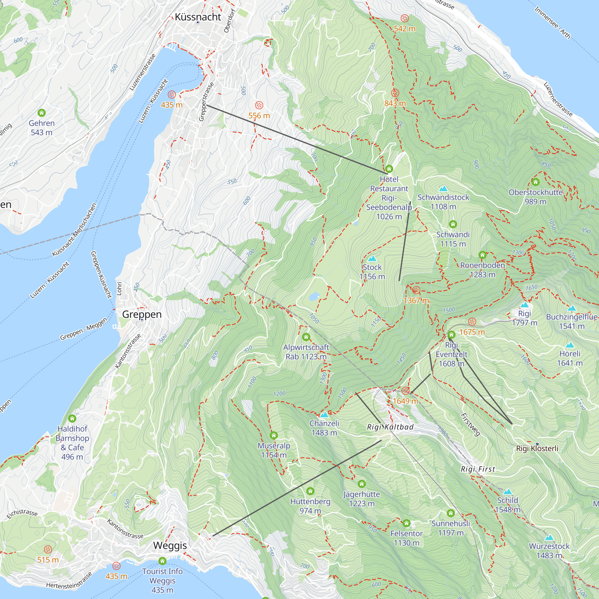Alpwirtschaft Ruodisegg map