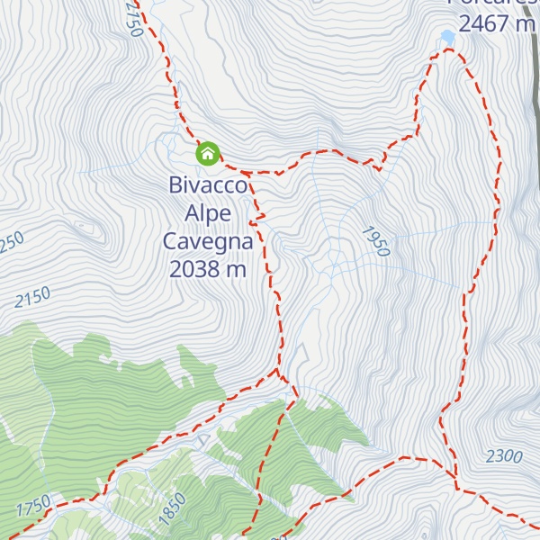 Map of Rifugio Primo Bonasson