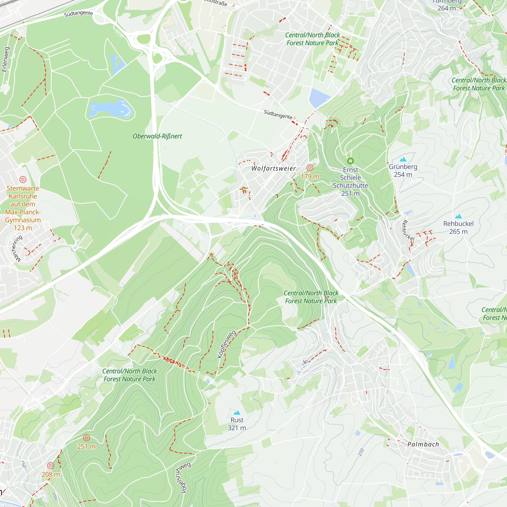Wilhelmshütte map