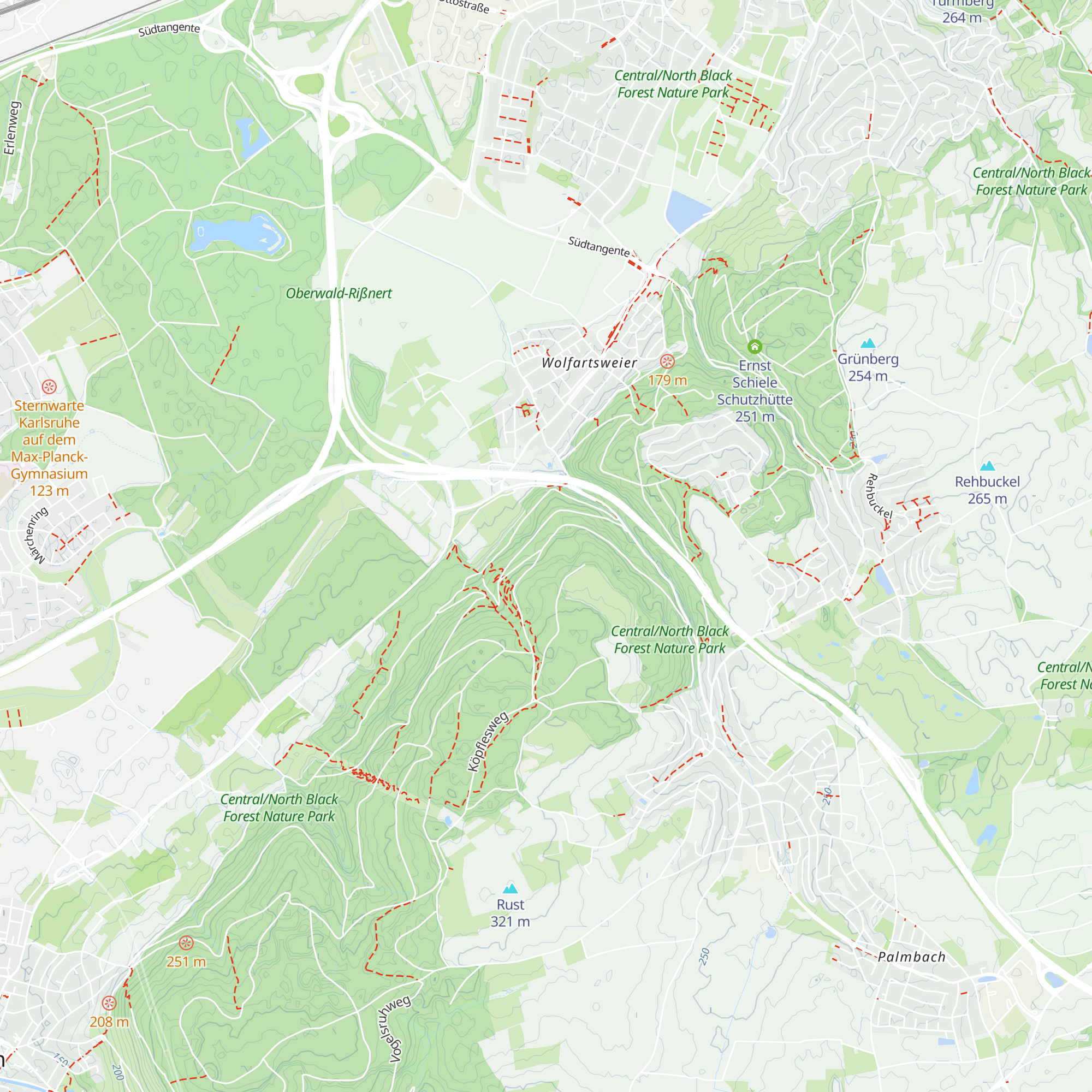 Wilhelmshütte map