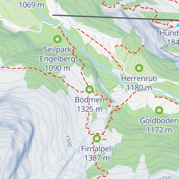 Map of Bödmen