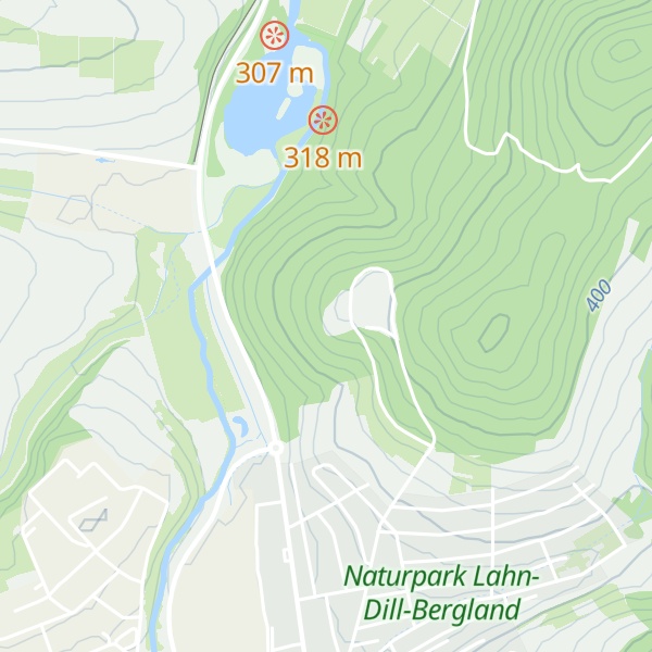 Map of Schutzhütte Breidenbach