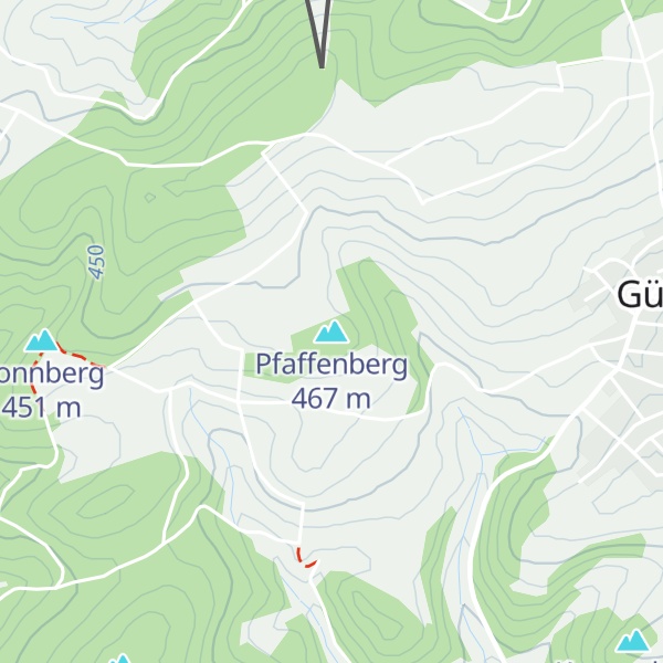 Map of Pfaffenberg