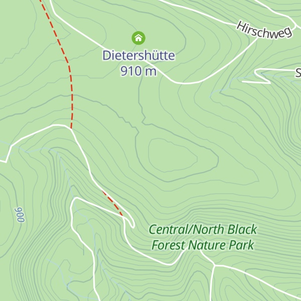 Map of Dietersberg