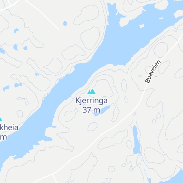 Map of Kjerringa