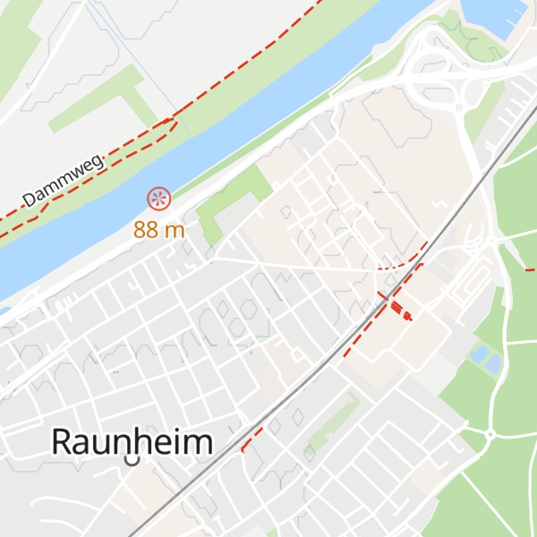 Map of Corner Steak House, Zur Ziegelhütte