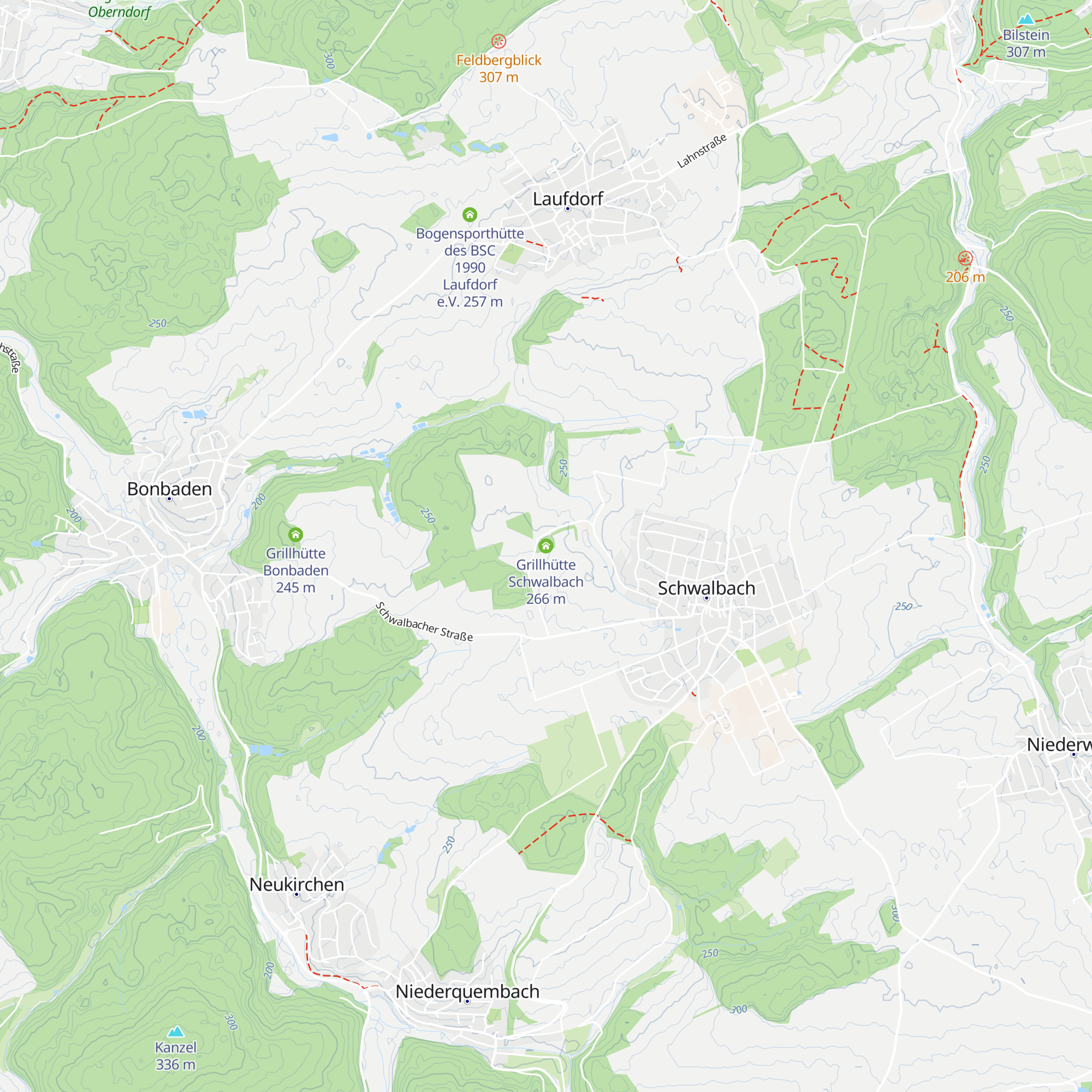 Grillhütte Schwalbach map