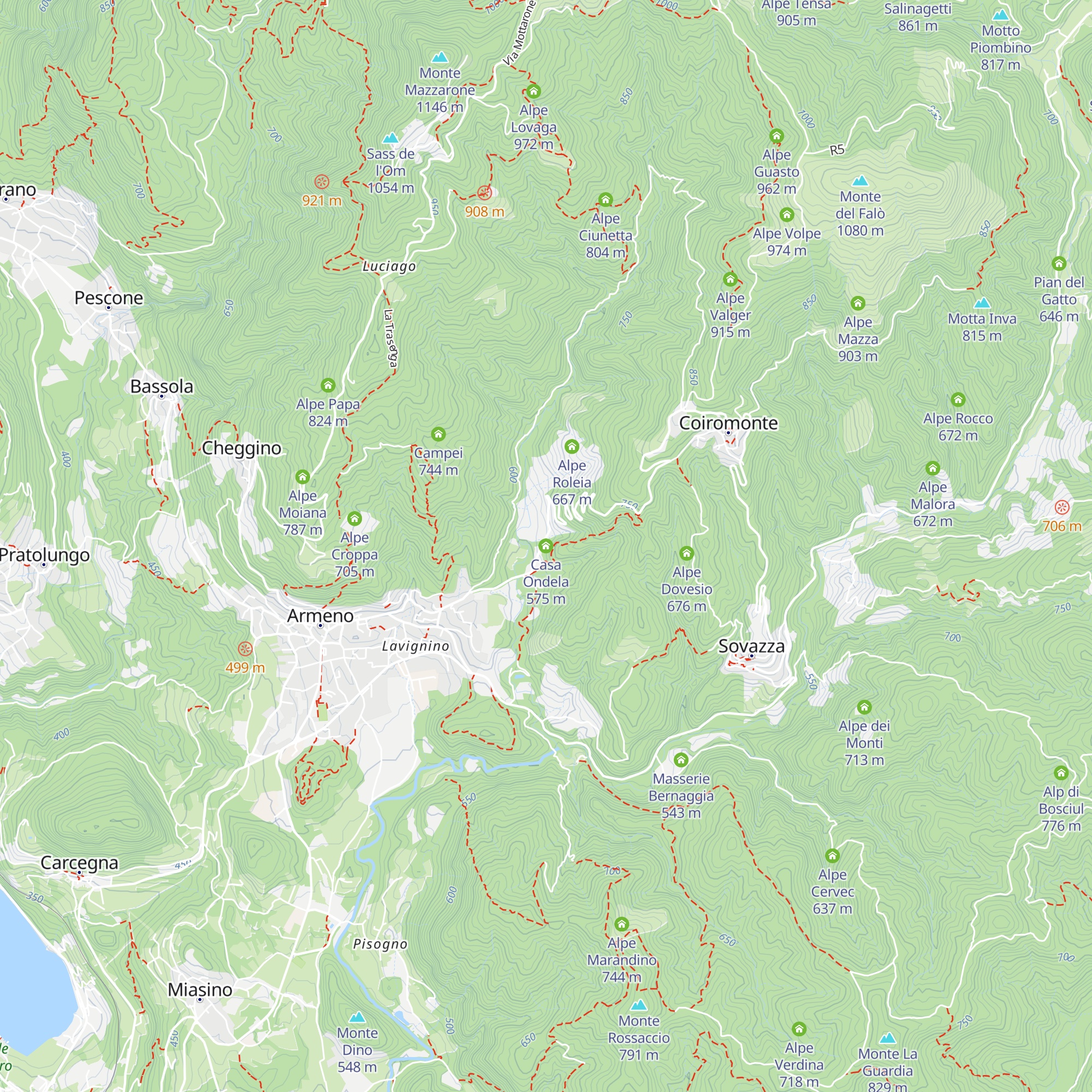 Casa Ondela map