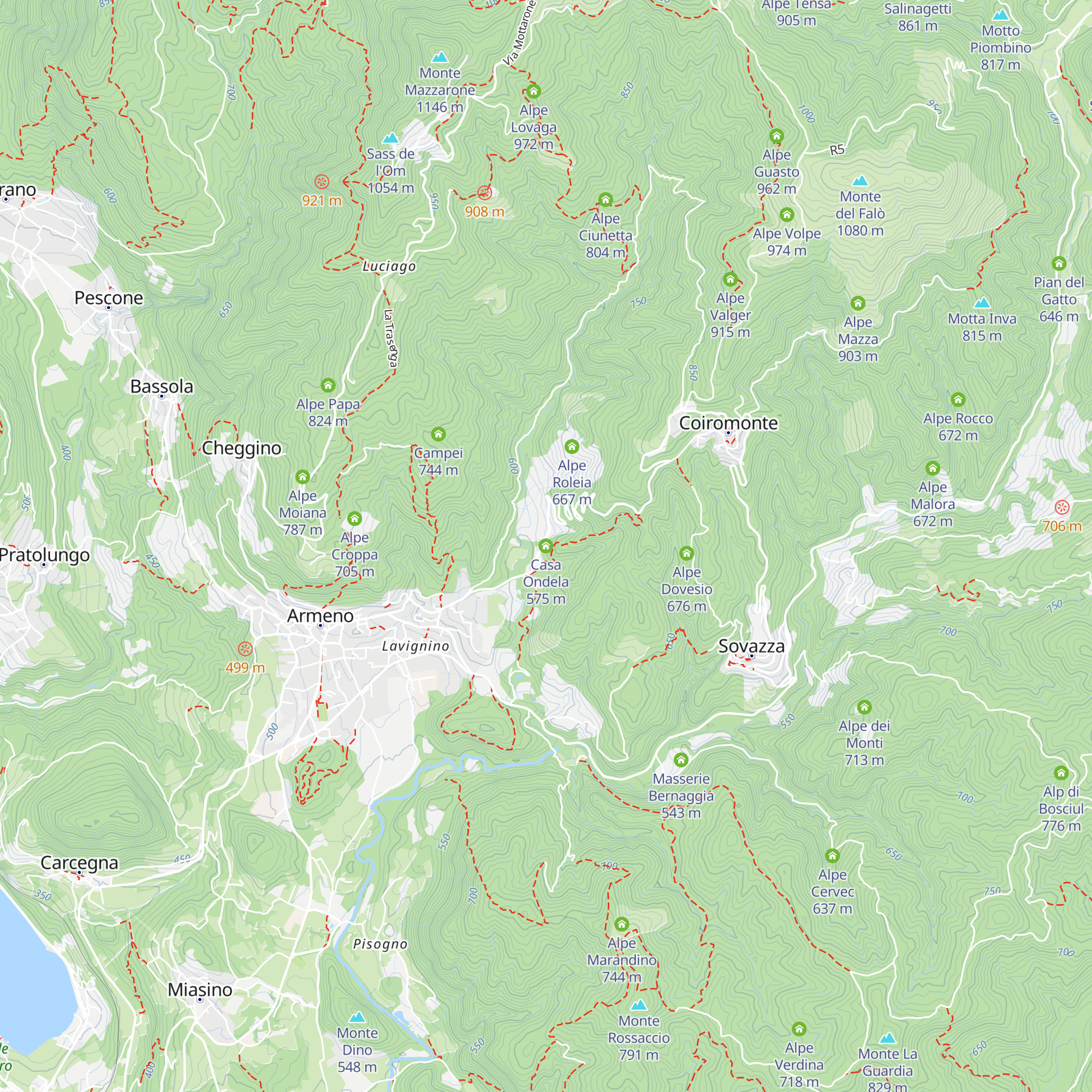 Casa Ondela map