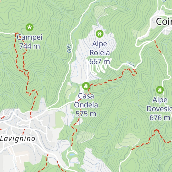 Map of Casa Ondela