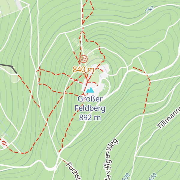 Map of Großer Feldberg
