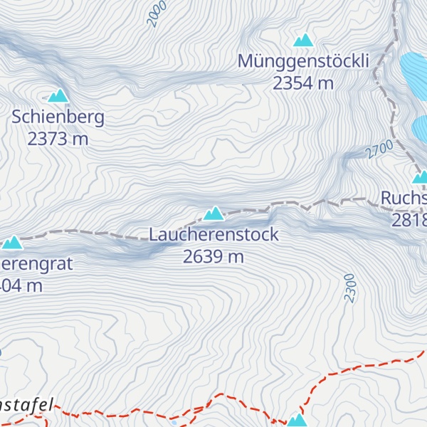 Map of Laucherenstock