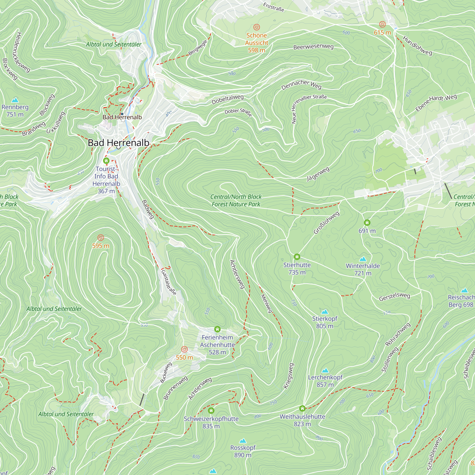 Gaisbrunnenplatzhütte map