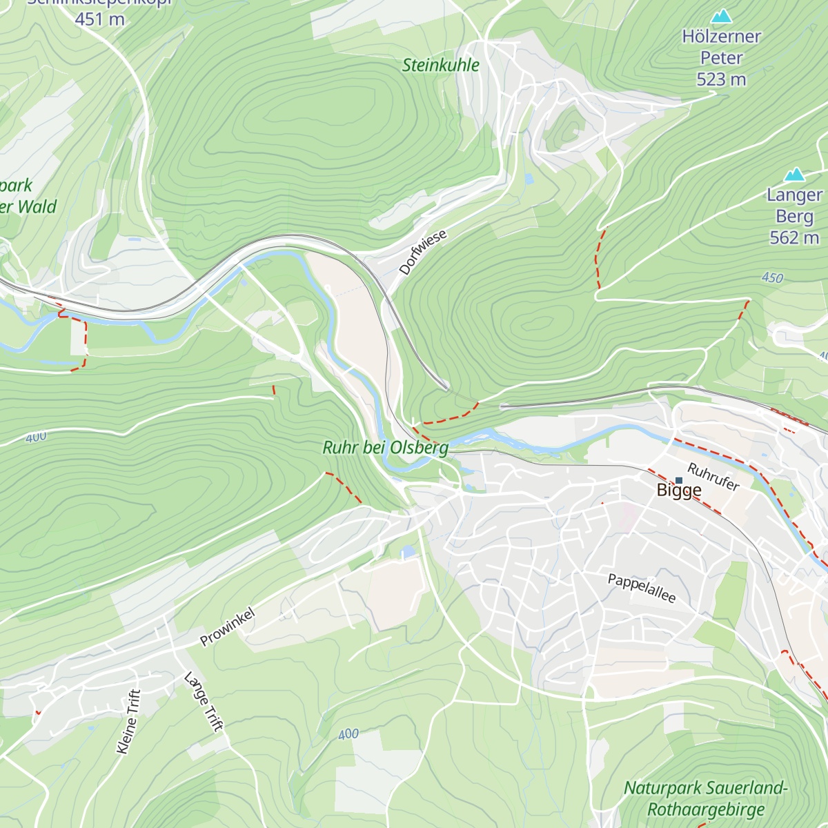Steinkleffhütte map