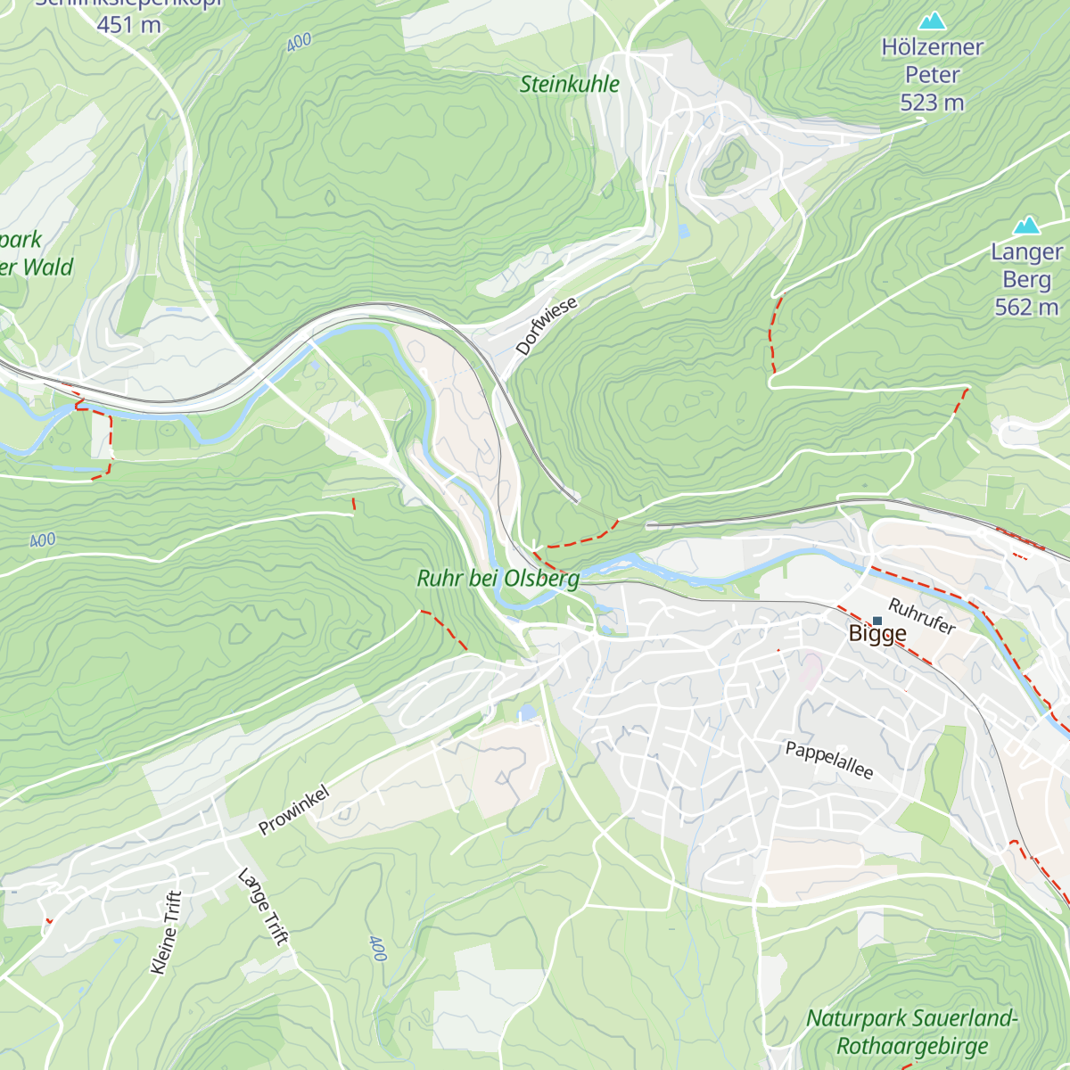 Steinkleffhütte map