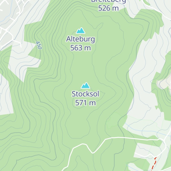 Map of Stocksol