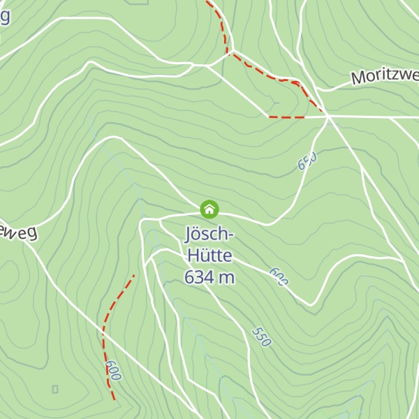 Map of Jösch-Hütte