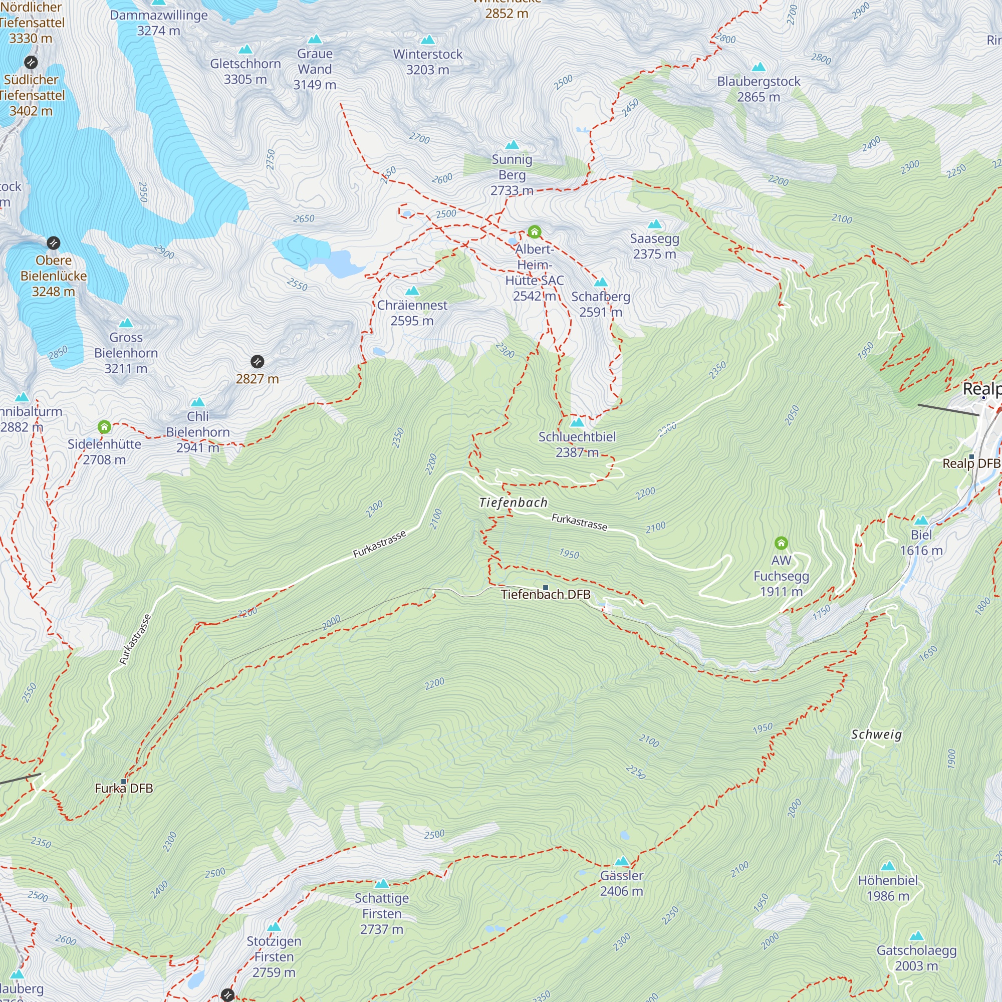 Schirmhaus map