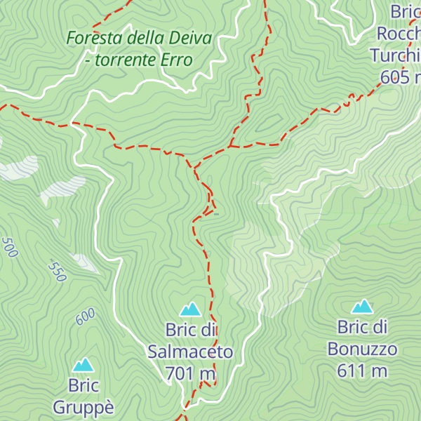 Map of Cima di Deiva